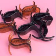 Kẹp Càng Cua 5 Răng 2 Màu Đen Nâu