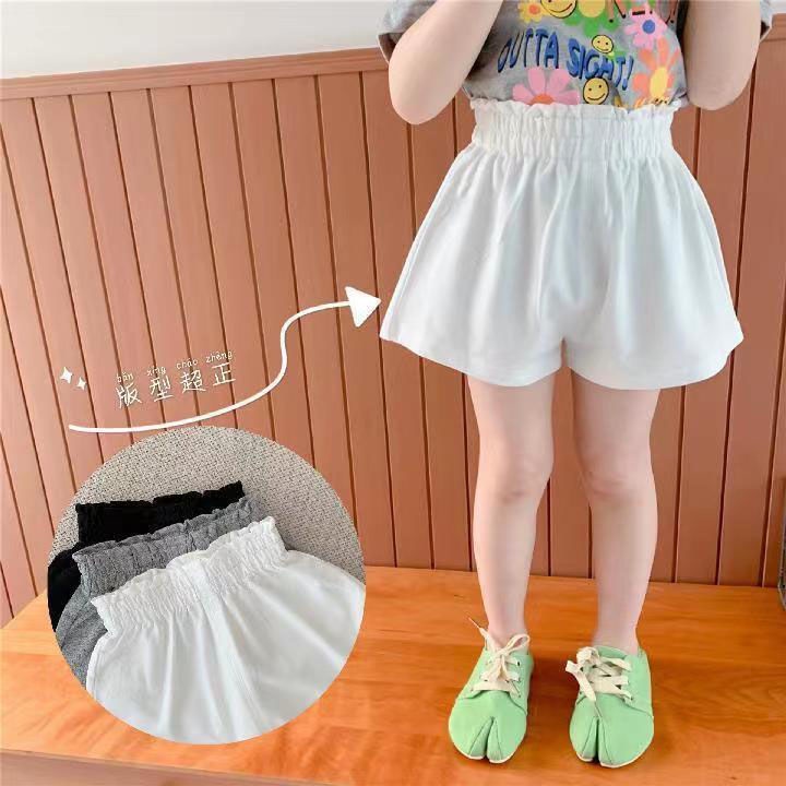 Quần Short Cotton Nguyên Chất Phong Cách Hàn Quốc Mẫu Mới Thời Trang Mùa Hè 2021 Cho Bé Gái