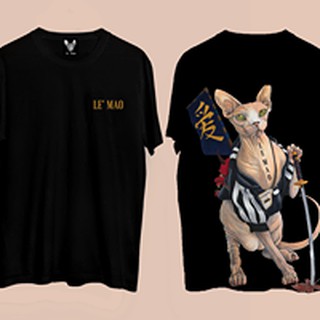 [Full size + Sẵn + Ảnh thật] Áo thun gia đình Sphynx Samurai