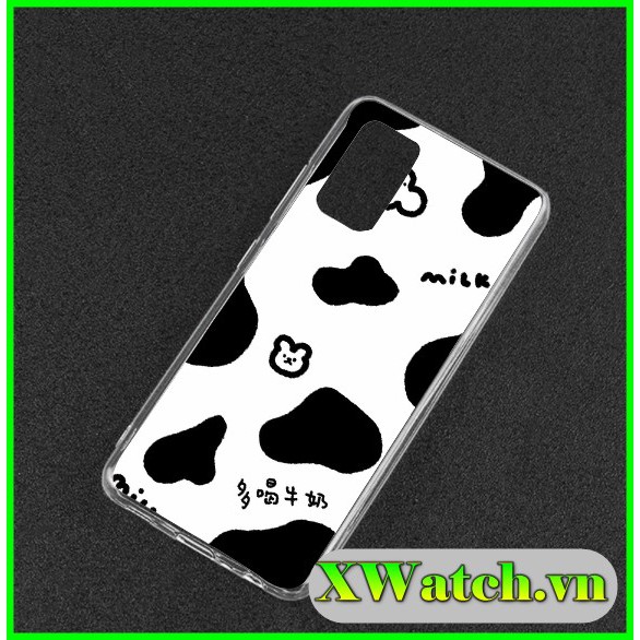 Ốp silicon in hình Bò sữa Realme 9 pro Q3 Q3 pro Realme 8 8 pro 4g Realme C20 Q2 Q2 pro C25 C20 C35 C21y