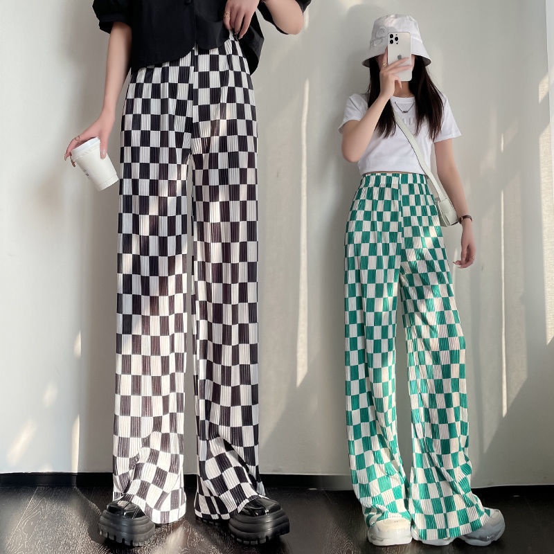 Quần Dài Lưng Cao Thiết Kế Mới Kiểu Dáng Đơn Giản Thời Trang Mùa Hè Dành Cho Nữ