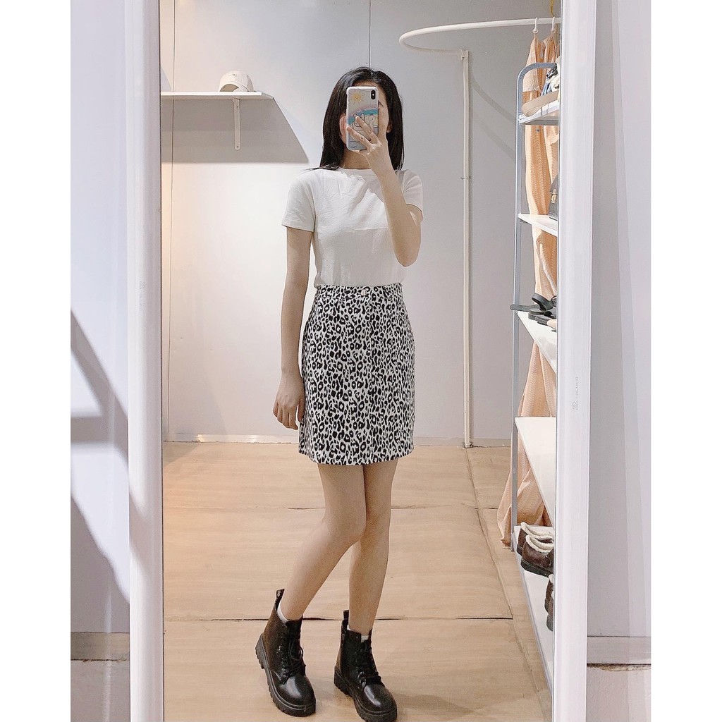 chân váy da beo ulzzang | BigBuy360 - bigbuy360.vn