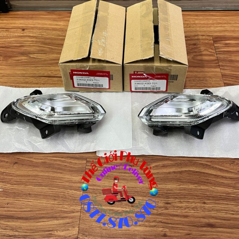 Đèn xi nhan sau Scoopy 2017-2020 zin chính hãng Honda Thái Lan - 33652-K93-T01 /33602-K93-T01