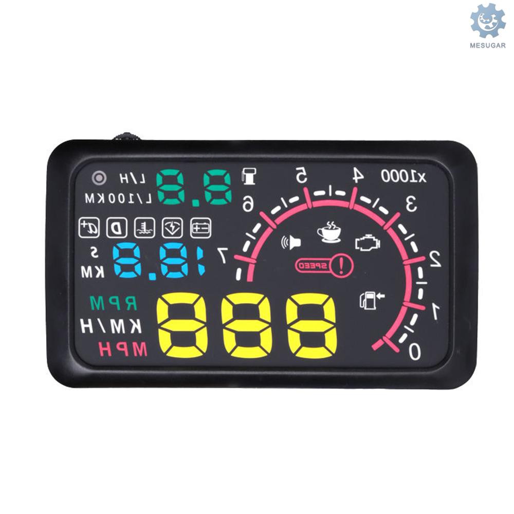 Thiết Bị Hiển Thị Tốc Độ Hud 5.5 Km/H & Mph Obd2 Cho Xe Hơi