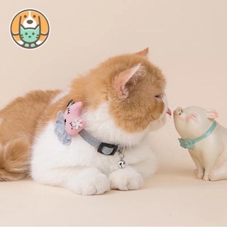 Vòng cổ hoạ tiết cho mèo