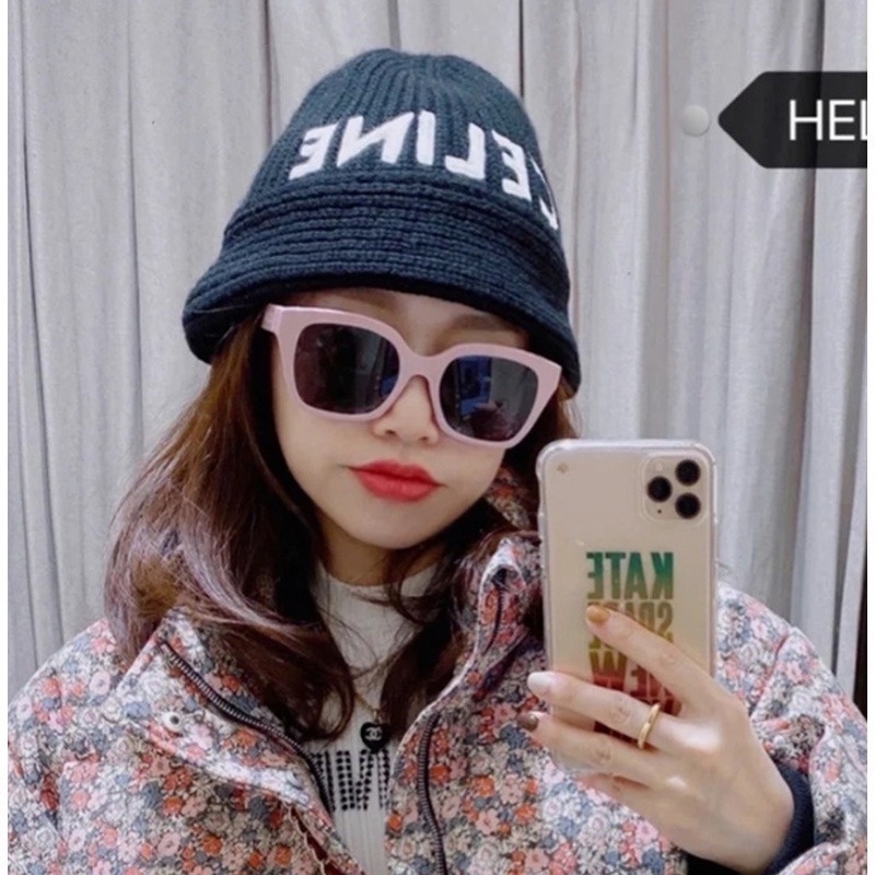 (KIQI-FASHION) COD Kính Mát Hình Mắt Mèo Chống Tia Uv400 Thời Trang