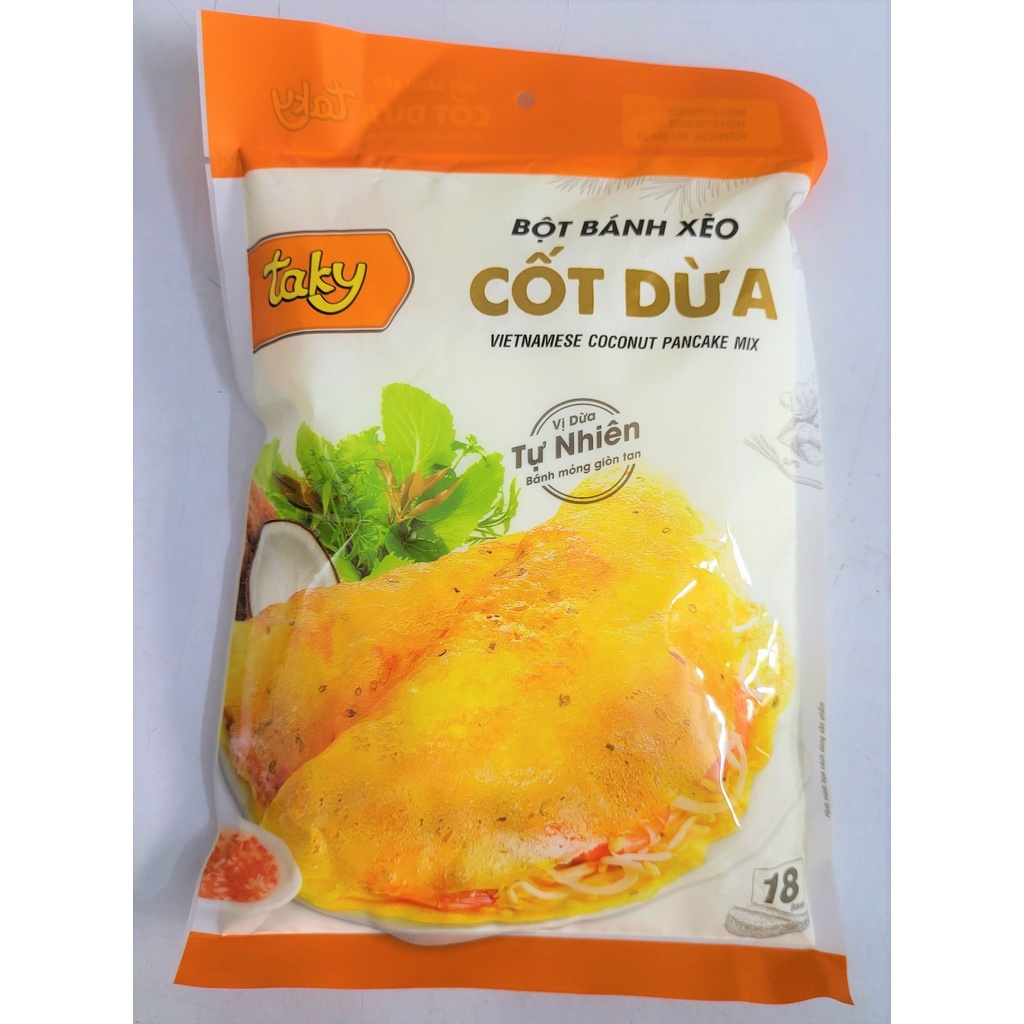 [Túi 500g] BỘT BÁNH XÈO CỐT DỪA [VN] TÀI KÝ Vietnamese Coconut Pancake mix (halal)