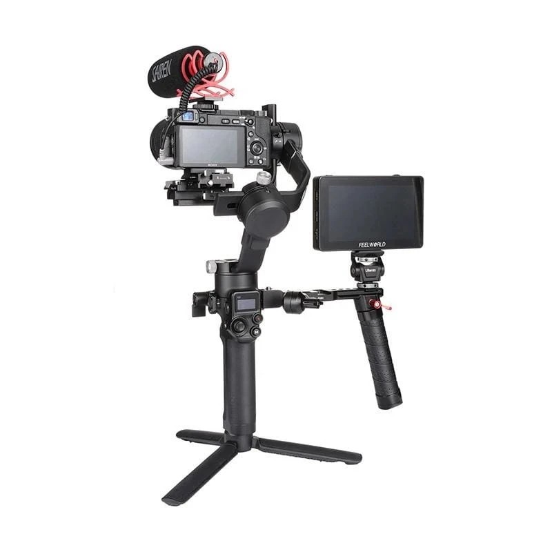 UURig R083 - Tay Cầm Quay Phim Đa Năng Có Thể Gập Lại Cho DJI Ronin RSC2/RS2 & Máy Ảnh Cầm Tay - Hàng Chính Hãng