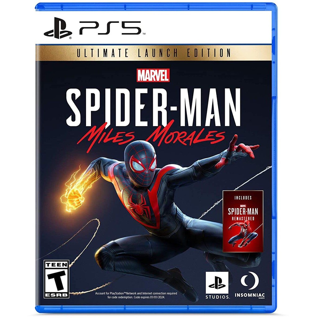 Đĩa Game PS5 Marvel's Spider-Man: Miles Morales Ultimate Launch Edition - Playstation 5