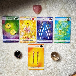 Bộ Bài Crystal Power Tarot (Guu Tarot Shop)