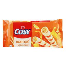 Bánh Quế Cosy hương trái cây Gói 135g (+20% Kem).