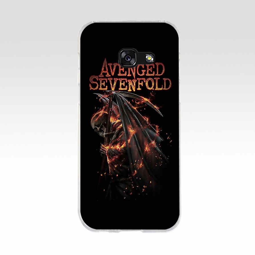 Ốp điện thoại TPU silicon mềm in hình Avenged Sevenfold cho Samsung Galaxy A5 2015 2016 a5 2017 a3 2016 a7 2018 A80