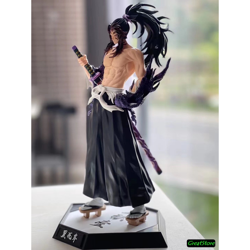 ( Sẵn ) Mô hình nhân vật Thượng Huyền Nhất Kokushibou GK Thanh Gươm Diệt Quỷ Figure Kokushibou Kimet