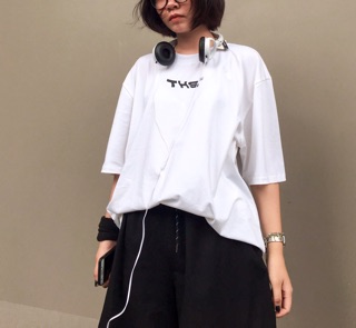 [TeeHolic] THS Reflective Basic Logo - Áo Logo Phản Quang Màu Đen Trắng Xanh Neon Tan