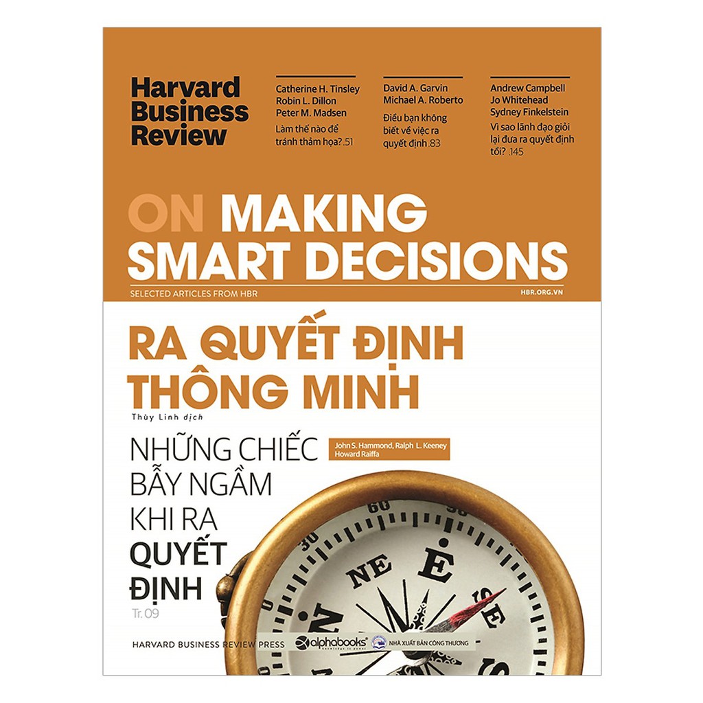 Sách-Harvard Business Review-Ra quyết định thông minh