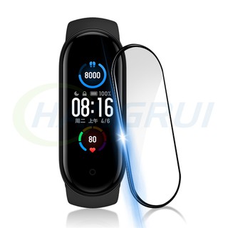 Bộ 1/3/5 miếng dán bảo vệ màn hình đồng hồ Mi Band 5 kèm phụ kiện