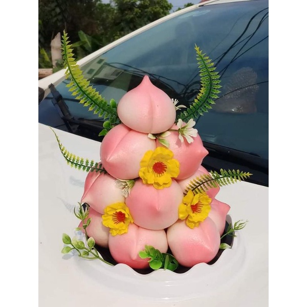 Bánh bao đào tiên-Nhà làm an toàn thực phẩm