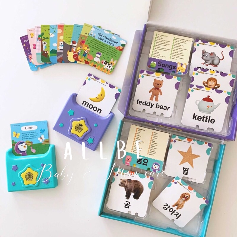 Thẻ Phát Nhạc Pororo Phiên Bản Mới 2021 - Thẻ Học Tiếng Anh Pororo Chính Hãng Hàn Quốc