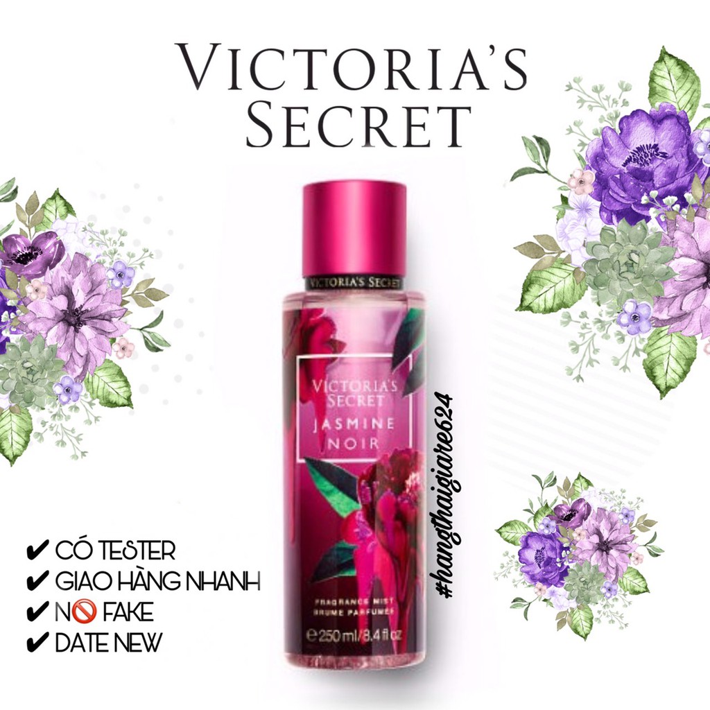 VICTORIA'S SECRET® Xịt Thơm Toàn Thân Body Mist - Jasmin Noir 250ml | BigBuy360 - bigbuy360.vn