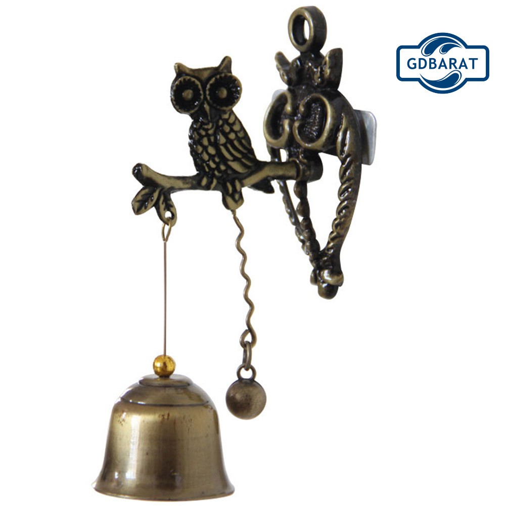 Chuông cửa thiết kế động vật phong cách vintage độc đáo dành cho trang trí nhà cửa