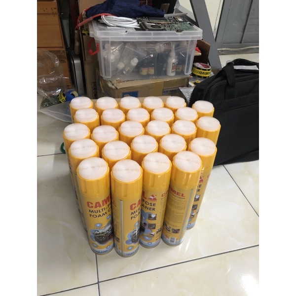 Chai xịt bọt vệ sinh laptop pc màn hình máy tính - ghế sofa