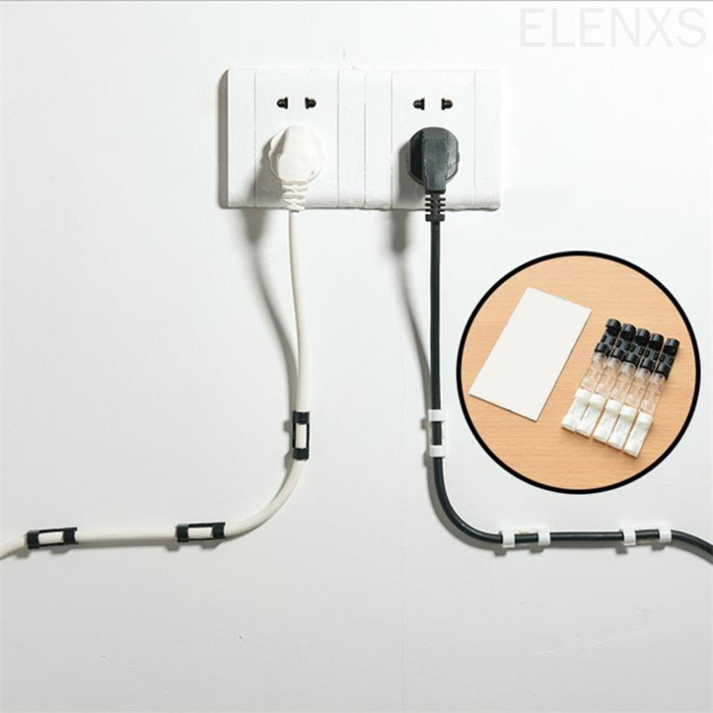 Set 20 kẹp giữ dây cáp nhỏ gọn tiện lợi