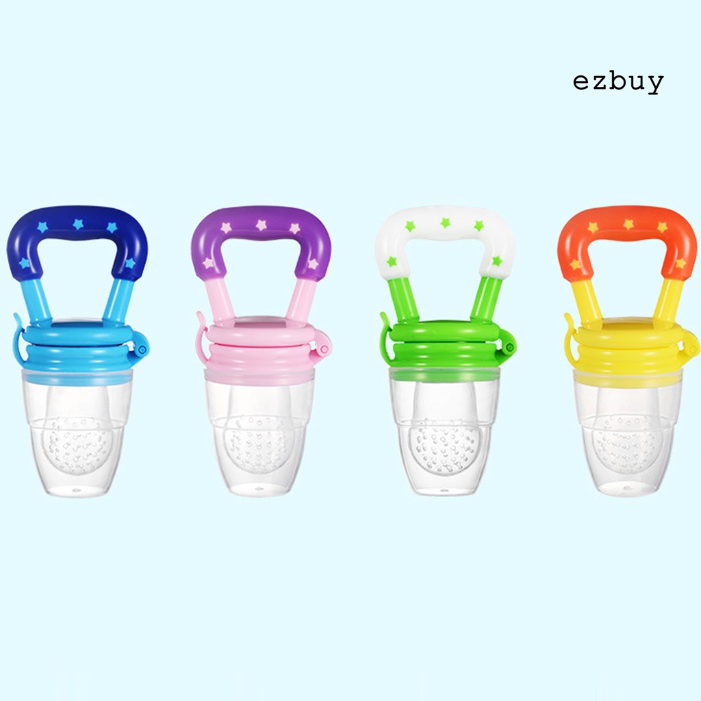 Núm ti silicone cho bé ăn dặm tiện dụng