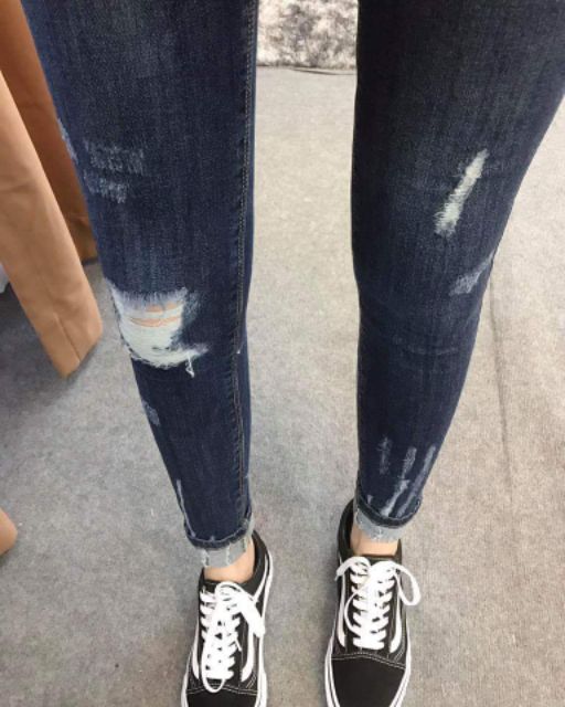 [MỚI VỀ THÊM MÀU VỪA] Skinny rách sneakpeek xước ống  | BigBuy360 - bigbuy360.vn