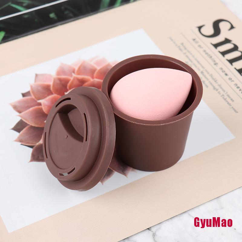 Giá Đỡ Đựng Mút Trang Điểm Hình Ly Cà Phê Độc Đáo