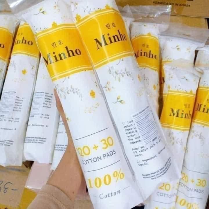 Bông Tẩy Trang Minho Hàn Quốc 150m