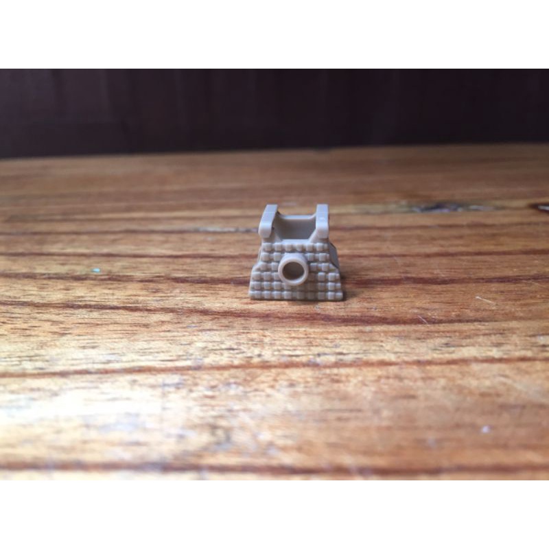 Phụ kiện MOC lego, phụ kiện giáp, màu vàng cát, loại 2