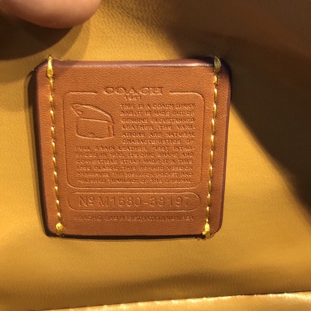 🆘RẺ VÔ ĐỊCH🆘Túi Coach hoa trà mini trắng