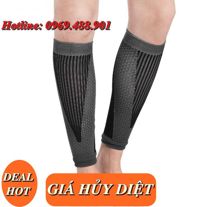 (1 Đôi) Bó Bảo Vệ Bắp Chân Khi Chơi Đá Bóng, Chạy Bộ chính hãng Aolikes A7965 Hà Nội