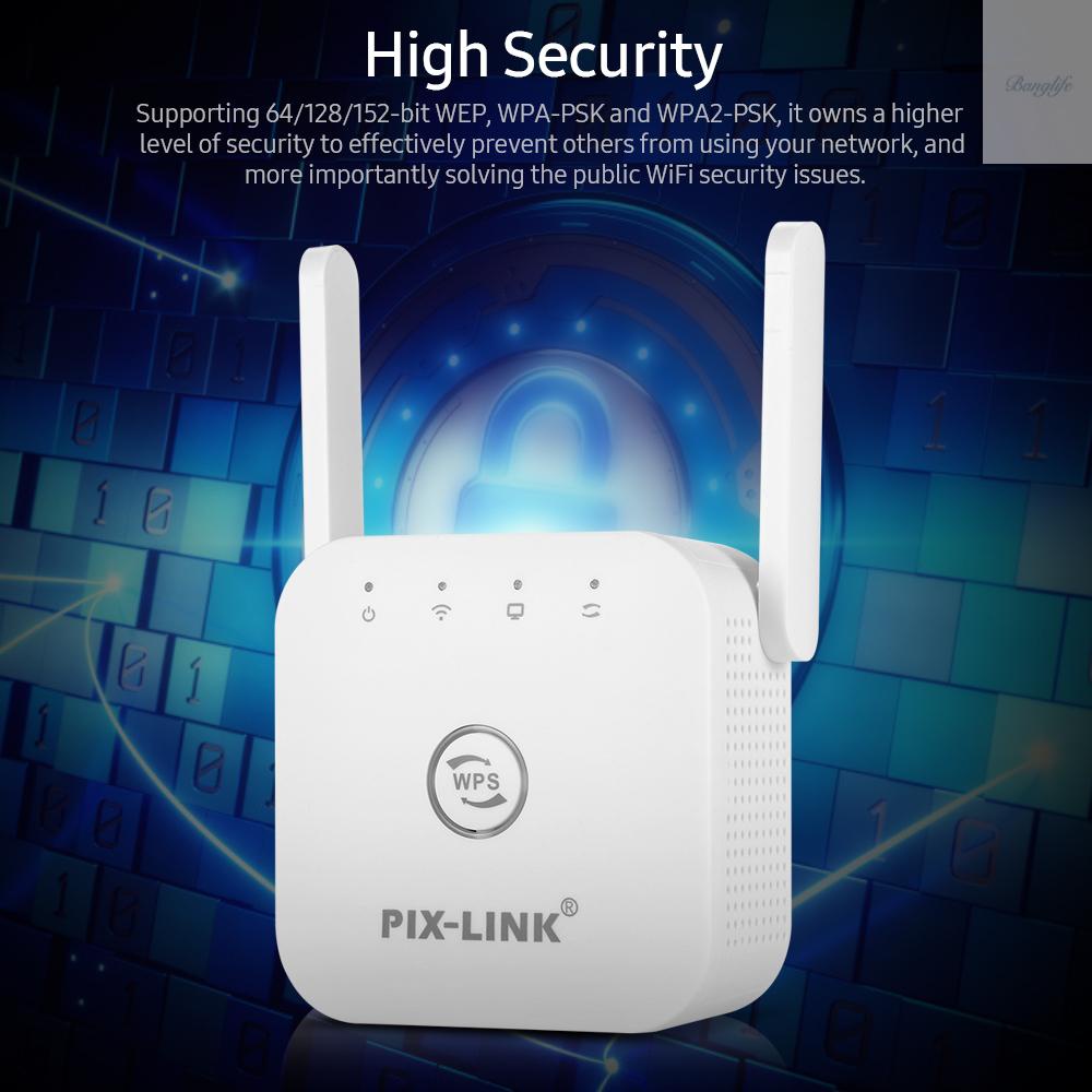 Thiết Bị Khuếch Đại Tín Hiệu WiFi Không Dây 2.4G (up Sang 300Mbps) / 2 Ăng Ten | BigBuy360 - bigbuy360.vn