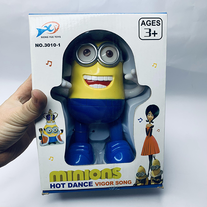 BỘ ĐỒ CHƠI MINION NHẢY MÚA VUI NHỘN E0437 - ẢNH TỰ CHỤP