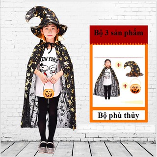 Bộ đồ hóa trang phù thủy COS-phù thủy cho bé