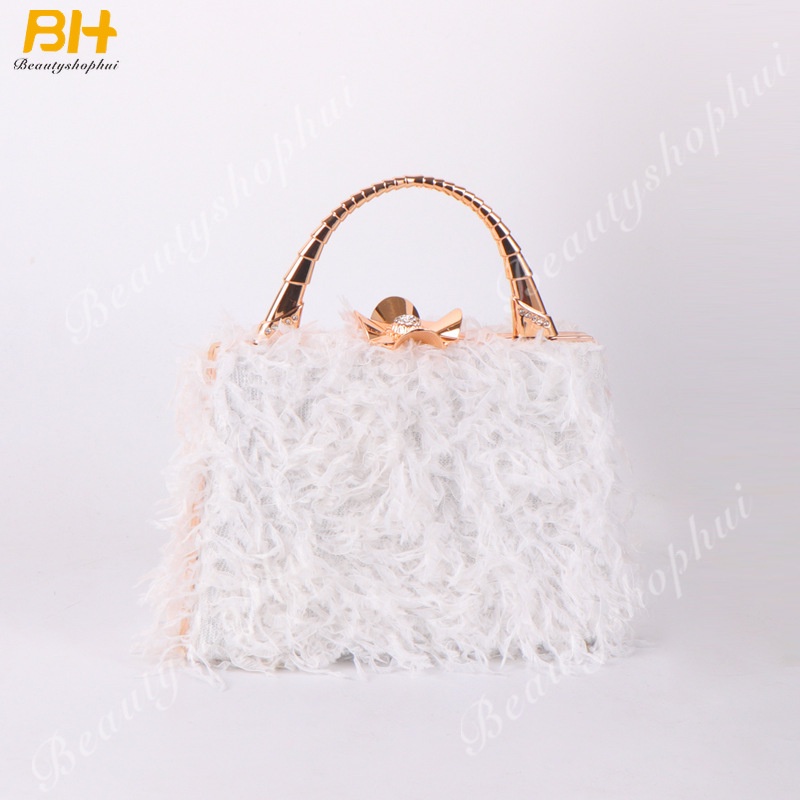 Túi Xách Lông Vũ 2022 Thời Trang Dành Cho Nữ