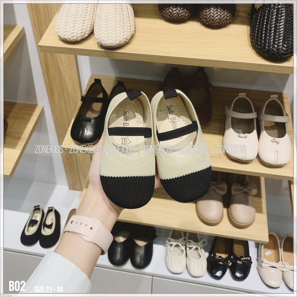 Giày vải phối màu cho bé Zonekids - B02
