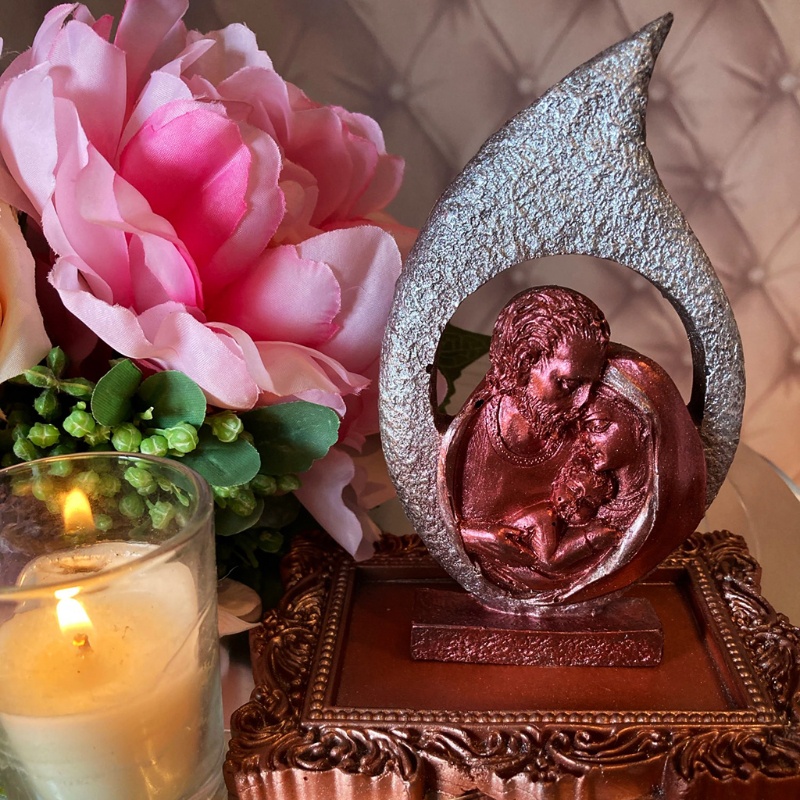 Khuôn Silicone Tạo Hình Đức Mẹ Jesus 3D Trang Trí Bánh