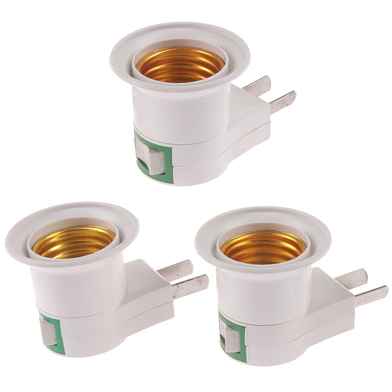 Giá Đỡ Đèn E27 Phích Cắm Us Tiện Dụng