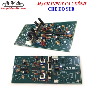 MẠCH INPUT CA
