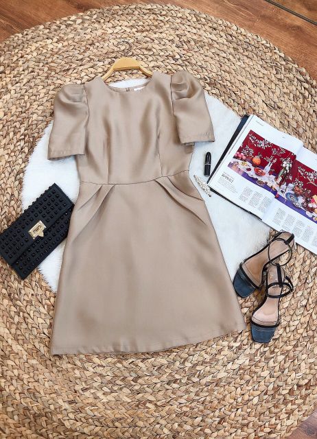 Đầm BSK tay bồng