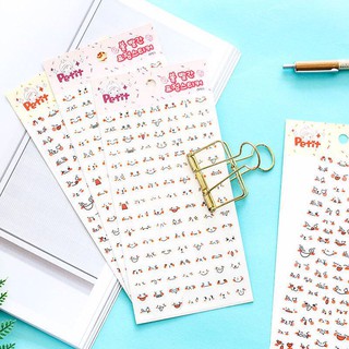 Sticker mặt biểu cảm
