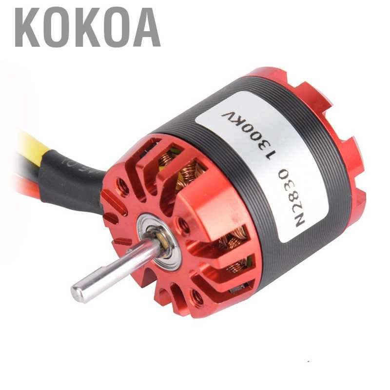 Kokoa N2830 1300KV RC Motor External Rotor Brushless for A2212 4-axis Aircraft