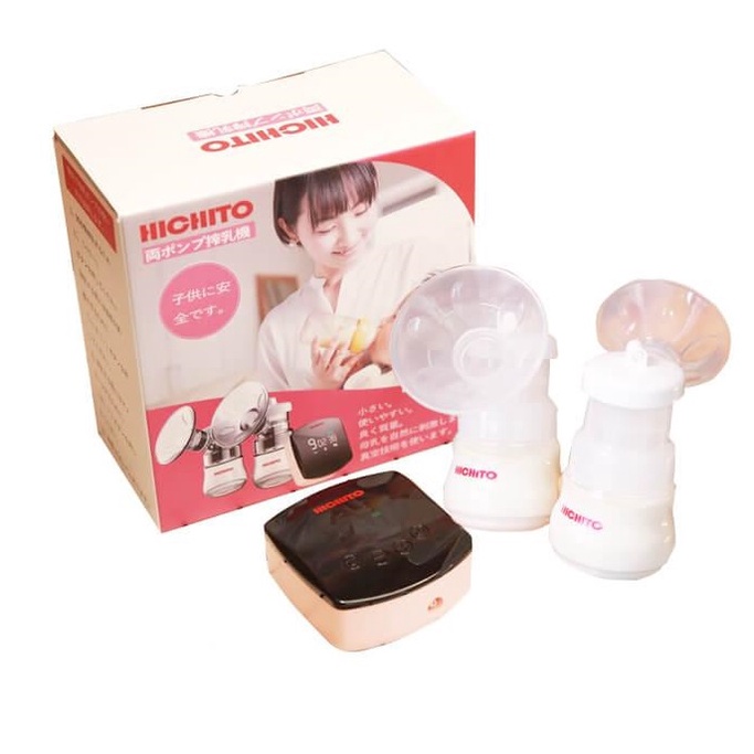 Máy Hút Sữa Điện Đôi HICHITO Nhật Bản -CÓ PIN SẠC