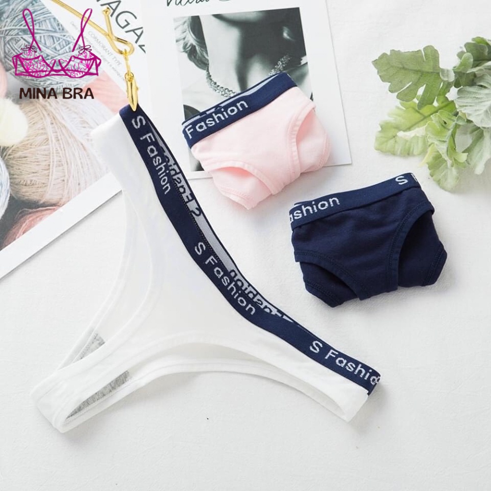 Quần Lọt Khe Sexy Nữ S Fashion Thời Trang MINABRA Quần Lót Cotton, Thoáng Mát LK09 | BigBuy360 - bigbuy360.vn