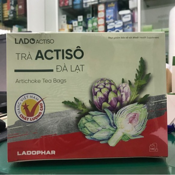 Ladoactiso Trà actiso – Hỗ trợ thanh nhiệt, giải độc gan, bảo vệ gan thanh lọc cơ thể