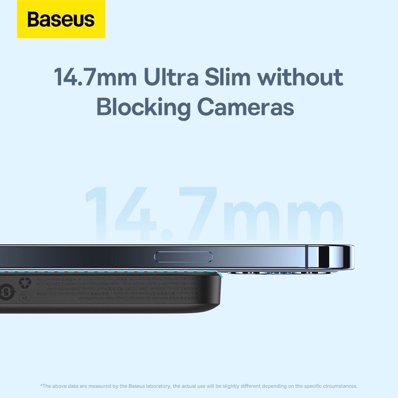Sạc dự phòng BASEUS Magnetic Wireless Charging Power Bank 6.000mAh PD 20W