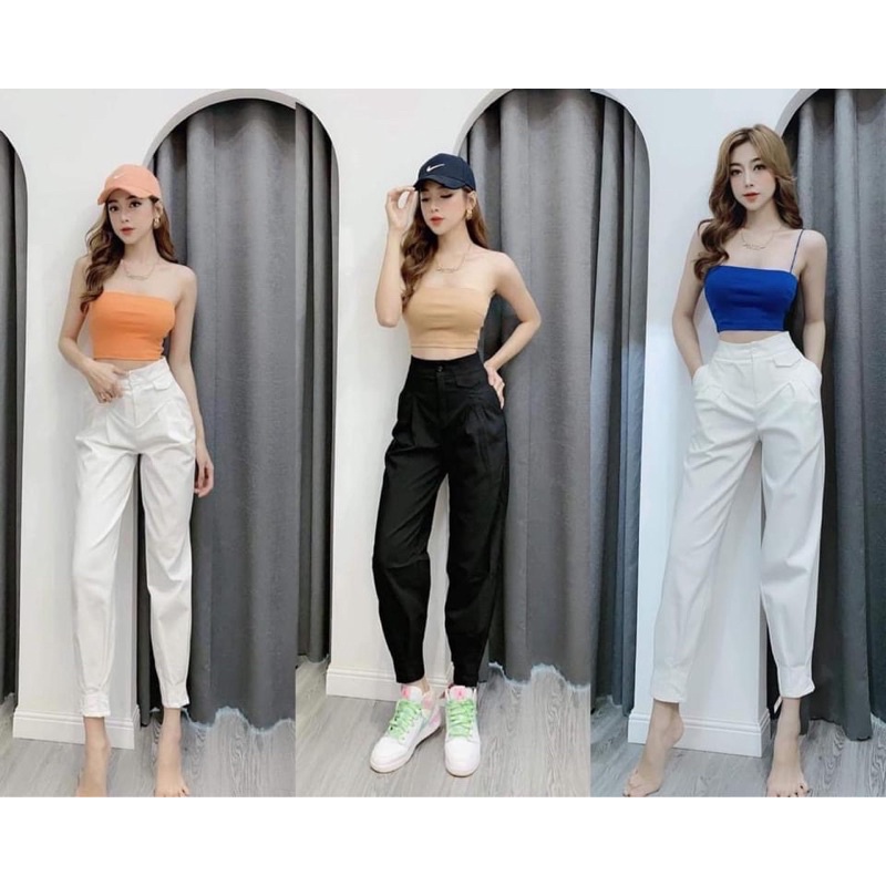 Áo ống croptop nhiều màu Freesize dưới 53kg - Carotshop