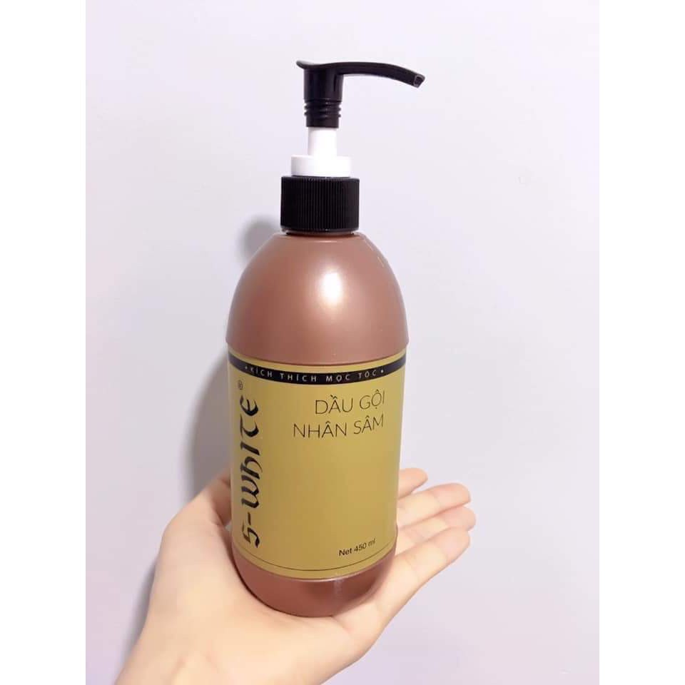 Gội tóc nhỏ 500g nhân sâm đào swhite